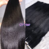 QY Tape In Hair Cuticles Aligned Natural Remy Hair Black Color In Stock Fuller Ends Can Be Bleached To Blonde Color 10-28 Have Available