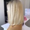 Free Shipping QY Customize Wig Brown Root Ombre Color Bob Hair High Density 100% Human Hair Heathly Wigs In Stock